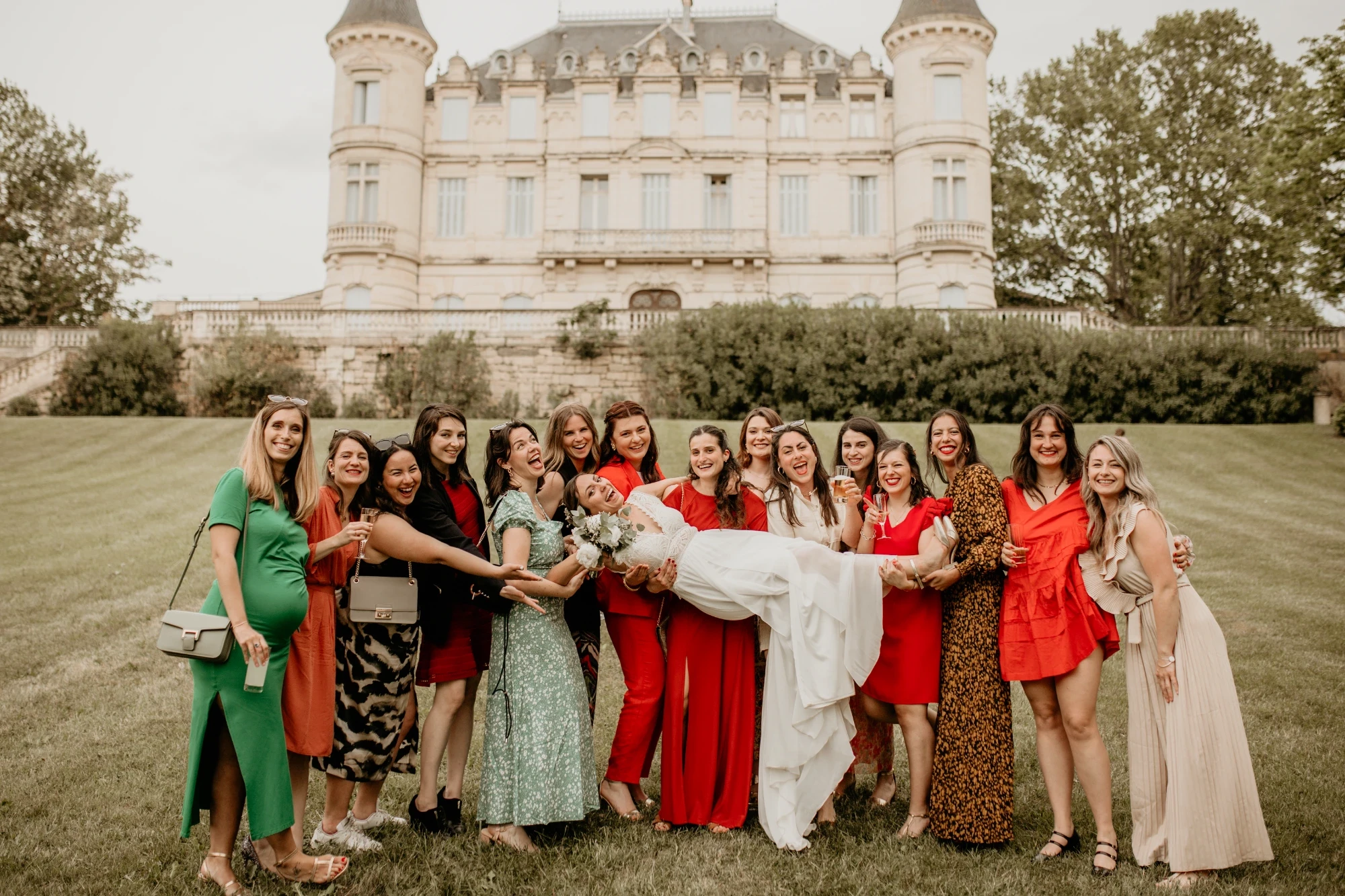 Estelle Et Victor . Mariage Chateau Saint Martin De Graves — Photo 37