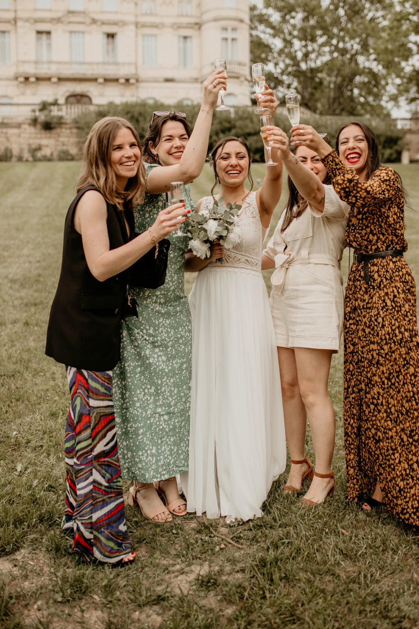 Estelle Et Victor . Mariage Chateau Saint Martin De Graves — Photo 60