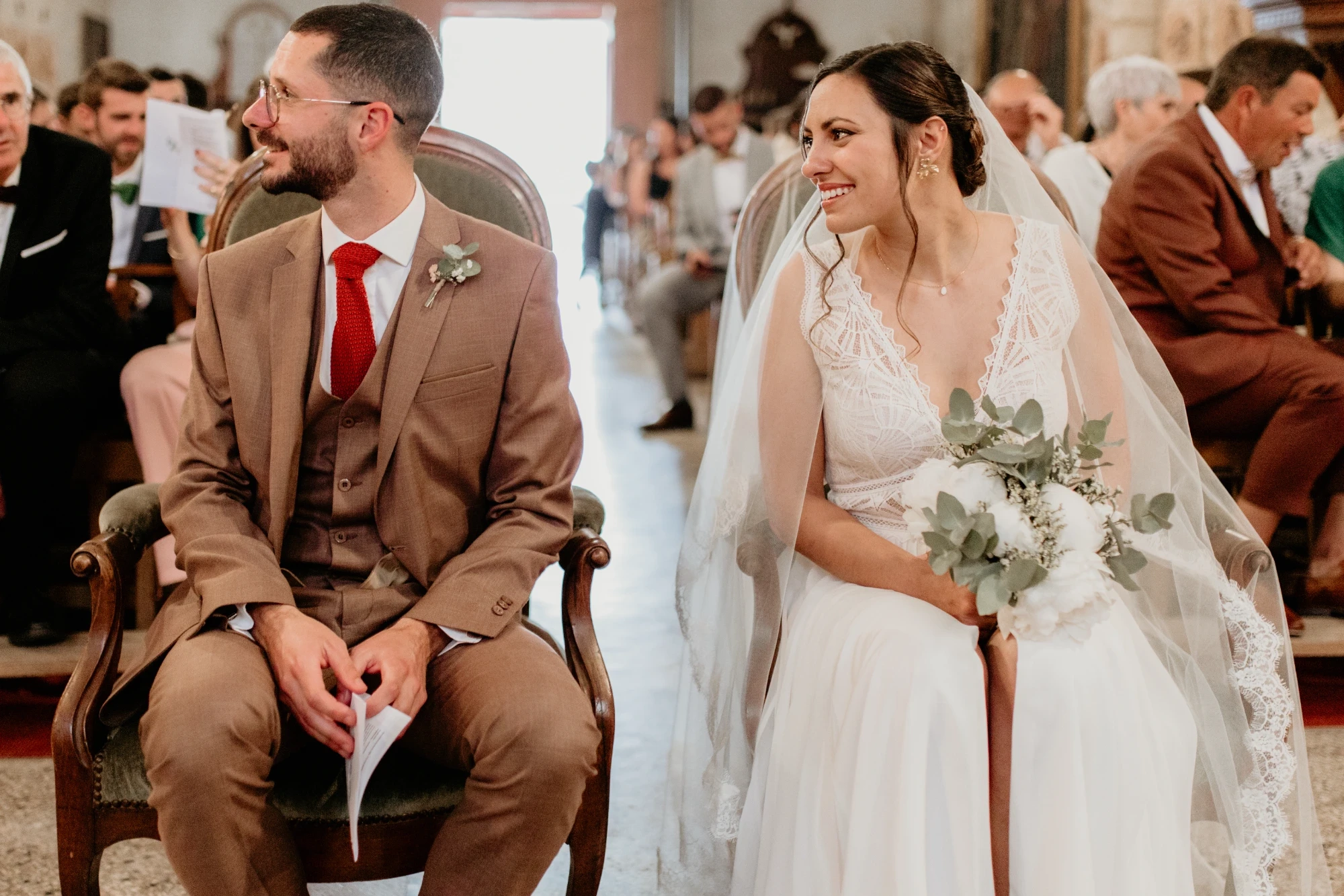 Estelle Et Victor . Mariage Chateau Saint Martin De Graves — Photo 61