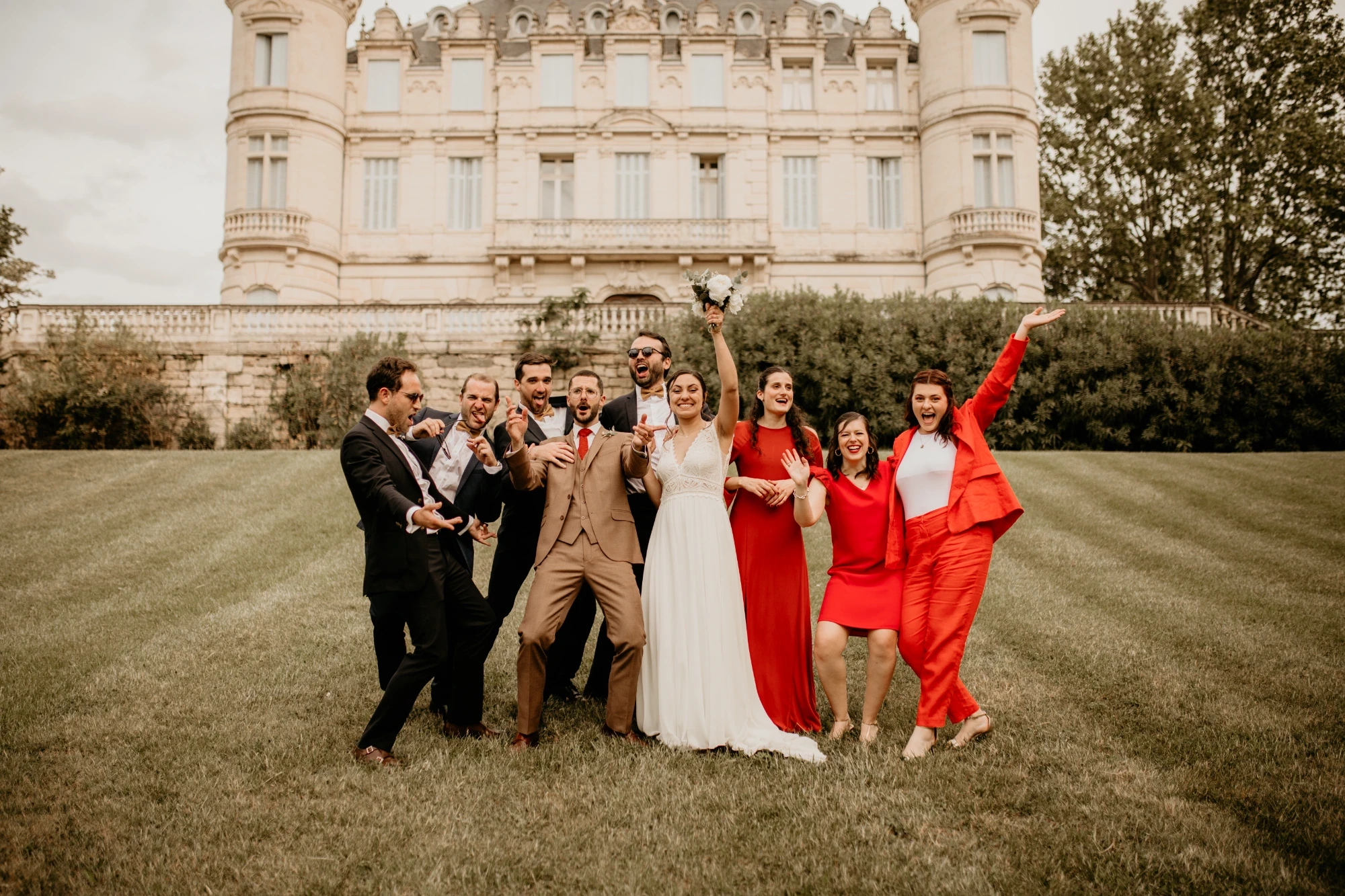 Estelle Et Victor . Mariage Chateau Saint Martin De Graves — Photo 62