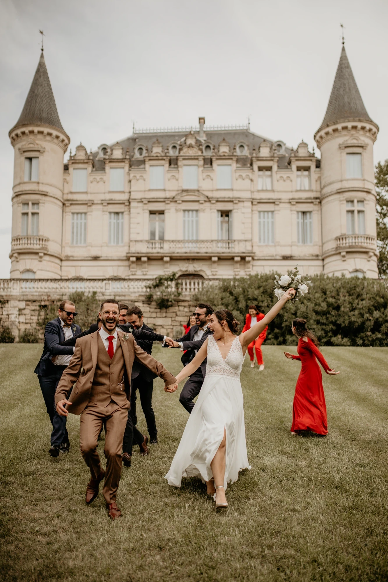 Estelle Et Victor . Mariage Chateau Saint Martin De Graves — Photo 63
