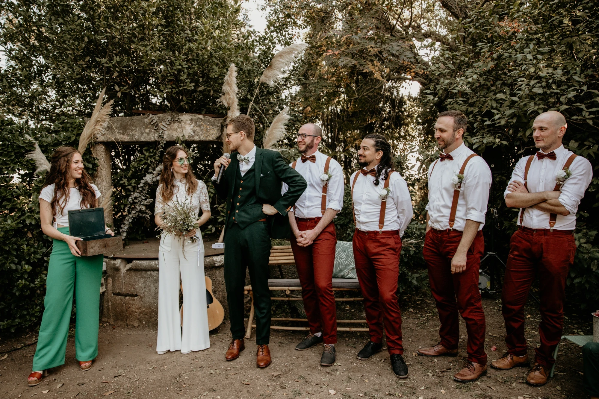 Mathilde Et Nicolas . Mariage au domaine De Fon De Rey — Photo 42