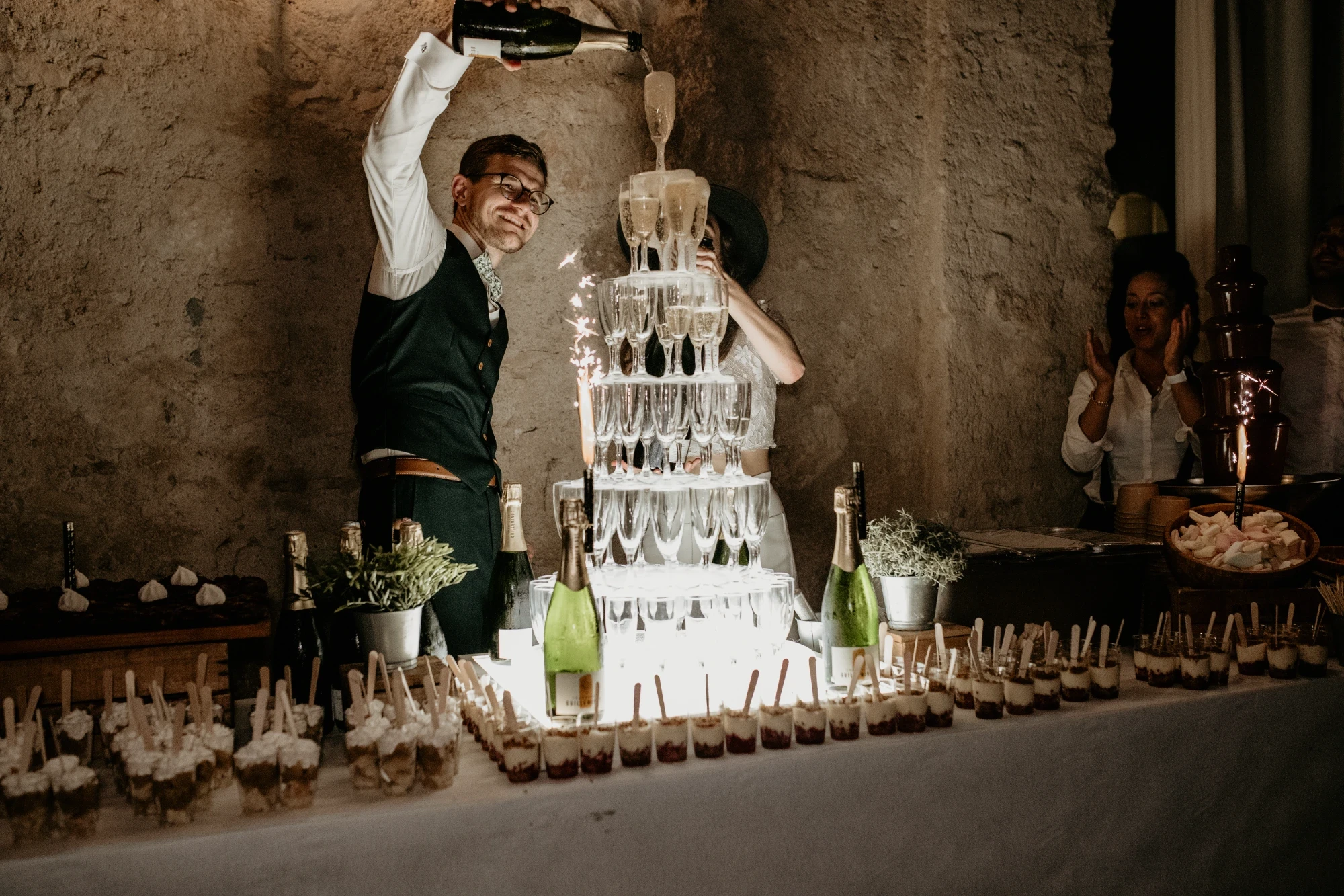 Mathilde Et Nicolas . Mariage au domaine De Fon De Rey — Photo 46