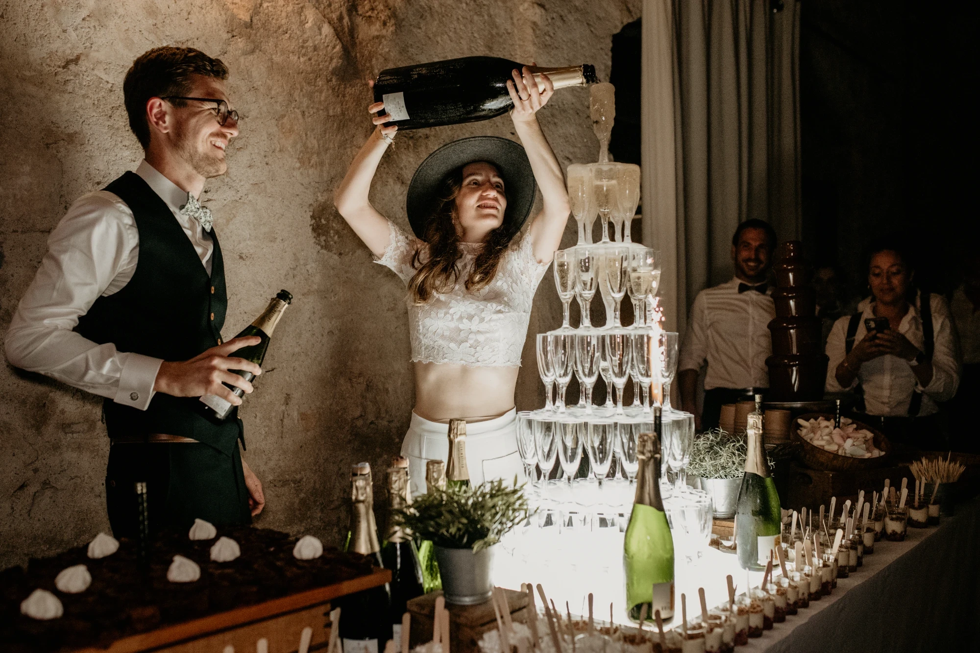 Mathilde Et Nicolas . Mariage au domaine De Fon De Rey — Photo 48